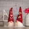 11.5" Lighted Red Knit 'Kiss Me' Hat Valentine's Day Gnome